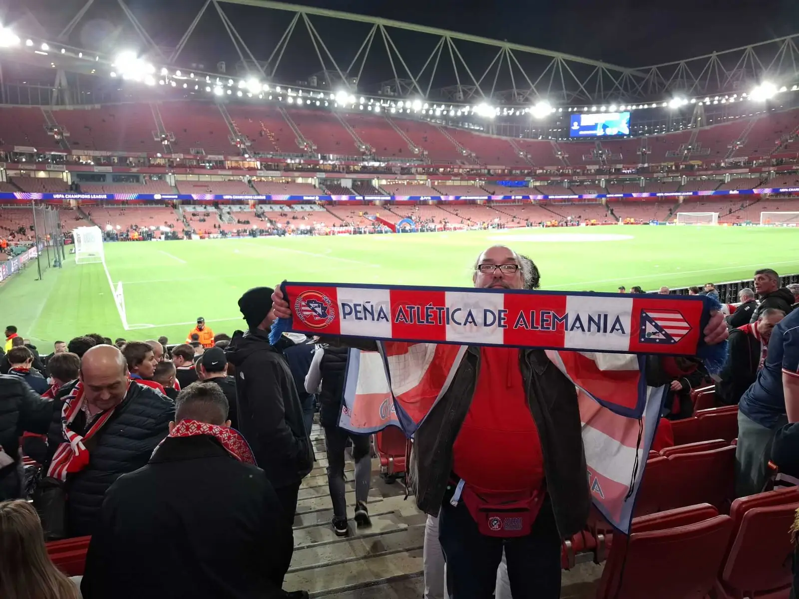 VON DER TOUR NACH LONDON ZU ARSENAL